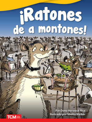 cover image of ¡Ratones de a montones!